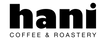 Hani Coffee & Roastery logo with black text on a white background