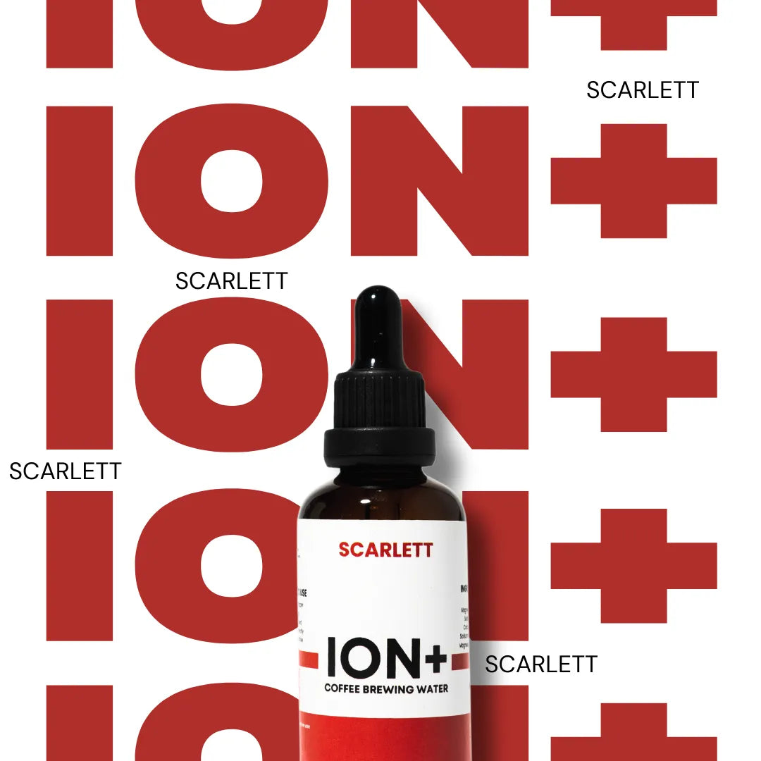 ION+ Coffee Brewing Water Solution Scarlett