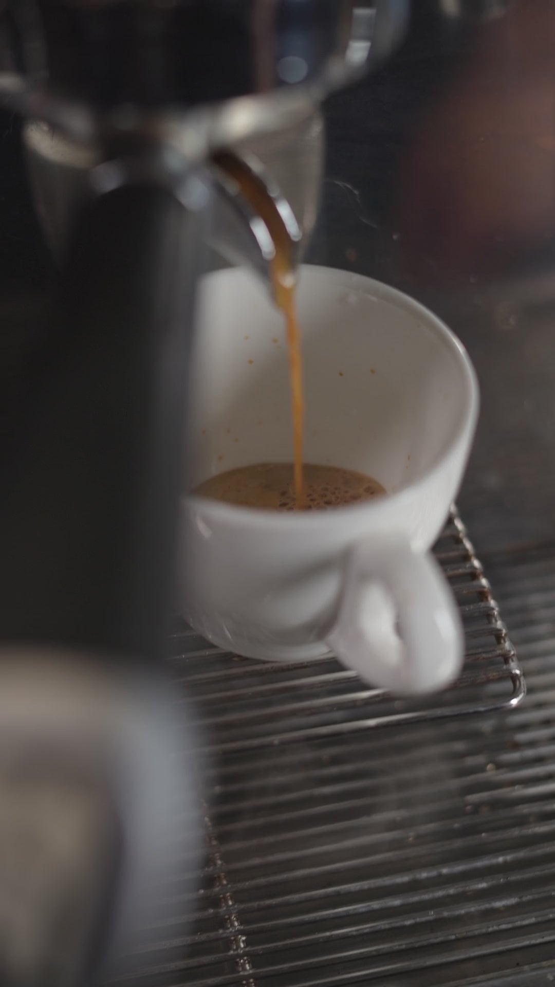 Coffee pouring